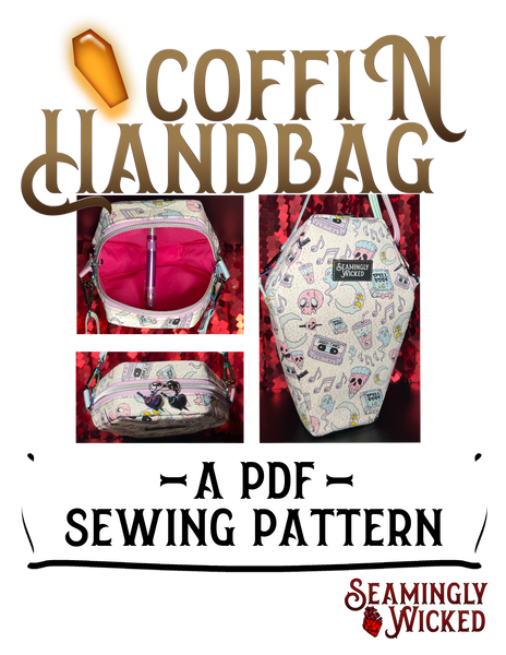 Coffin Handbag Sewing Pattern