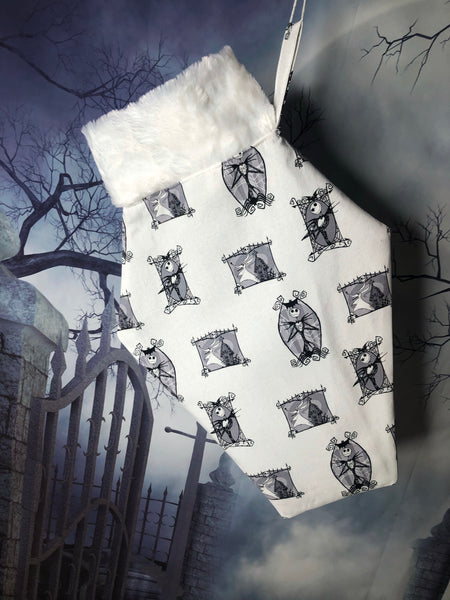 Coffin Stocking Sewing Pattern with bonus Coffin Tote Sewing Pattern